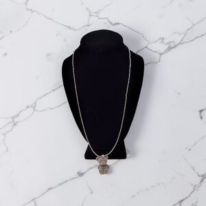 10/ $10 New Silver Teddy Bear Pendant Necklace - Women Jewelry
